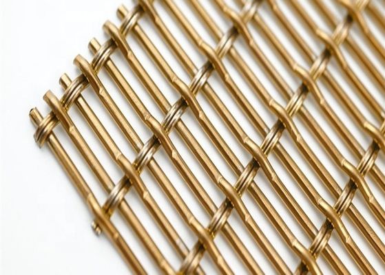 Χρυσό ασημένιο καλυμμένο αρχιτεκτονικό πλέγμα μετάλλων Velp