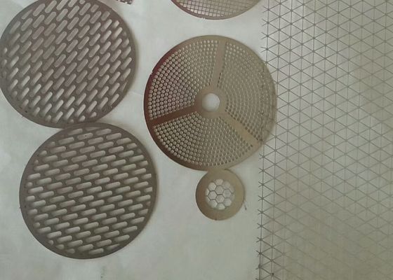 SUS430 διατρυπημένος δίσκος φίλτρων πλέγματος καλωδίων χαρακτικής πλέγμα για τον κατασκευαστή κιβωτίων