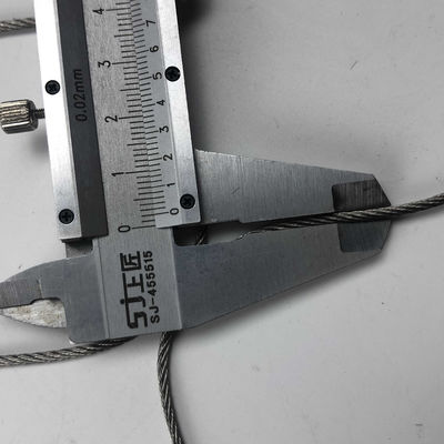 Εύκαμπτο και Ανθεκτικό Πλέγμα Καλωδίων από Ανοξείδωτο Χάλυβα 304 με Διαμαντένια Οπή για Δίχτυ Ασφαλείας