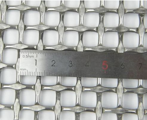 Αρχιτεκτονική διακόσμηση μεταλλικό υφασμένο συρματόπλέγμα διακόσμηση συρματόπλέγμα για μεταλλικό διαχωρισμό