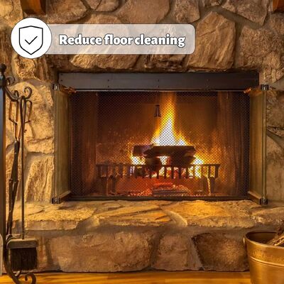 Εξατομικευμένο μέγεθος 6*6mm Αλυσιδωτή κουρτίνα μεταλλική κουρτίνα σε ζευγάρια Σχέδιο τζάκι Διχτυωτό τζάκι