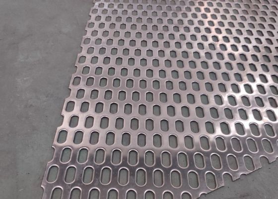 Προσαρμοσμένο εξάγωνο διάτρητο φύλλο μετάλλου 1,2 mm 1,5 mm πάχος