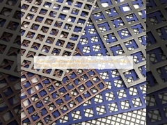 Αλουμινίου διάτρητο μέταλλο Πίνακες προσόψεως διακοσμητικό τείχος κουρτίνας διάτρητο πλέγμα