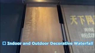 Κρεμαστή Νεροκουρτίνα Γάμου Διακοσμητικό Διαμέρισμα Σιντριβάνι Εσωτερικού Καταρράκτη