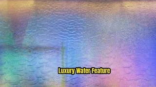 Ανοξείδωτη κουρτίνα νερού Μεταλλικό διχτυωτό σιντριβάνι