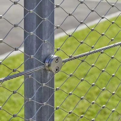 1 mm μαύρο πλέγμα σχοινιών από ανοξείδωτο χάλυβα για κλουβιά πουλιών