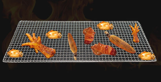 304 από ανοξείδωτο χάλυβα Grill Mesh 165-550mm Στρογγυλό Ανθεκτικό στις υψηλές θερμοκρασίες