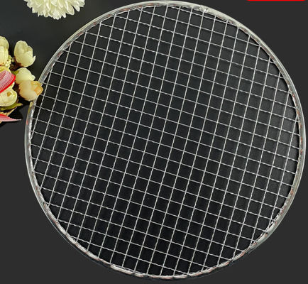 Δίχτυ ψησταριάς BBQ από ανοξείδωτο χάλυβα 230mm για μαγείρεμα σε εξωτερικούς χώρους