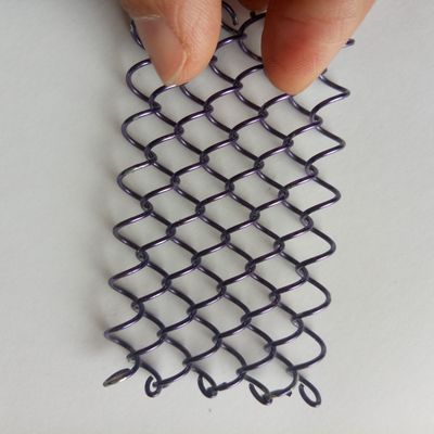 Κουρτίνα Αλυσίδας Αλουμινίου 6x6mm Χρυσό Αρχιτεκτονικό Πλέγμα