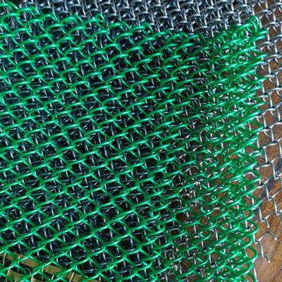 Διακοσμητικό πλέγμα αλουμινίου με συρμάτινο διακοσμητικό πλέγμα με διαμάντια