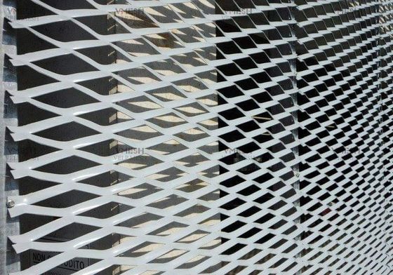 Πίνακας μεταλλικών πλέκων από αλουμίνιο PVDF για διακόσμηση κτιρίων
