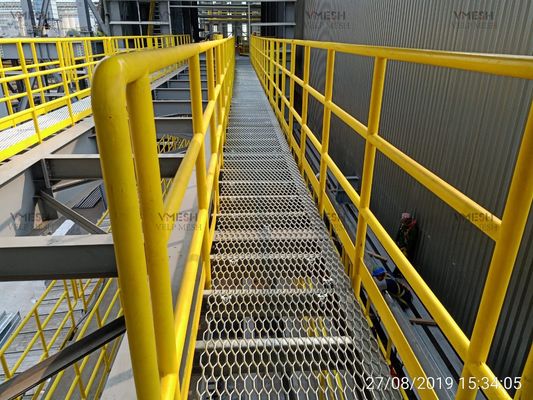 Ατσάλι 304 Επεκτεινόμενο μεταλλικό φράχτη Έξαγωνική τρύπα