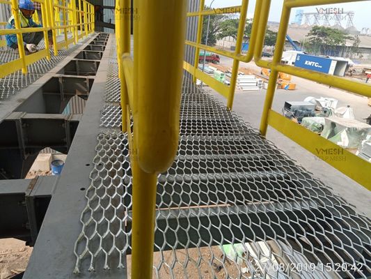Ατσάλι 304 Επεκτεινόμενο μεταλλικό φράχτη Έξαγωνική τρύπα