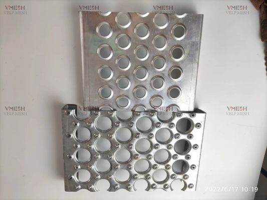Αλουμίνιο 3,5 mm Στρογγυλή τρύπα αντιατλαντική ασφάλεια για τα σκαλιά