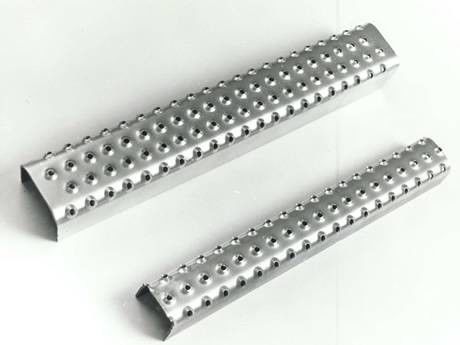 Ζυγισμένα 2,5 mm μεταλλικά σκαλοπάτια