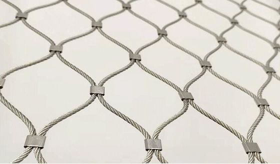 Δαχτυλίδι 80x80mm από ανοξείδωτο χάλυβα για κλουβιά ζώων ζωολογικού κήπου