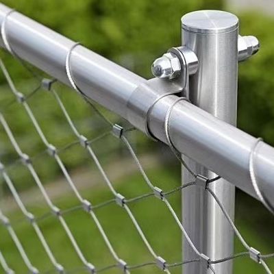 Σύρμα πλέγματος από ανοξείδωτο χάλυβα SS 304 316 για κιγκλιδώματα ζωολογικών κήπων