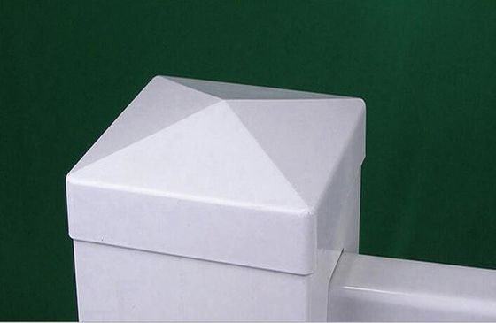 Εύκολο στη συναρμολόγηση 4 ράγες Βινύλιο PVC Φράχτης Φάρμας Λευκό άλογο Σιδηροδρομικό φράχτη