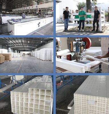 Οικολογικά φιλικό βινύλιο PVC φράχτης σιδηροδρομικού σιδηρόδρομου φράχτης κήπου