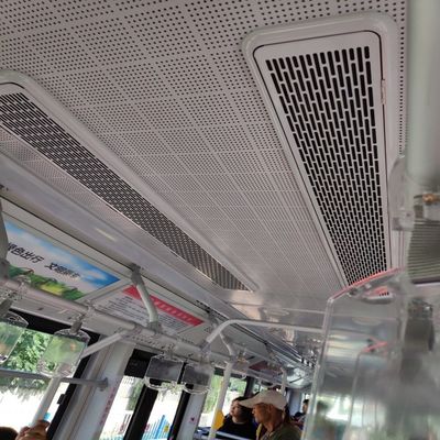 Λευκό ανοξείδωτο χάλυβα 14awg διάτρητο μεταλλικό πάνελ με τρύπα