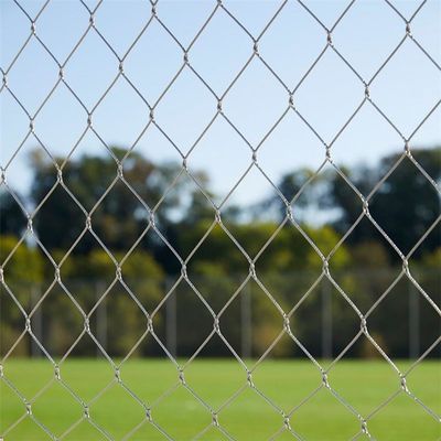 Μαύρη οξείδωση ατσάλινου καλωδιακού πλέγματος 3mm για διακόσμηση