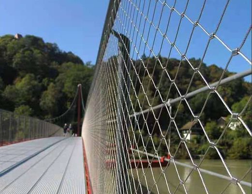 Σχοινί από ανοξείδωτο χάλυβα 2mm για περιφράξεις ζωολογικών κήπων 304/316