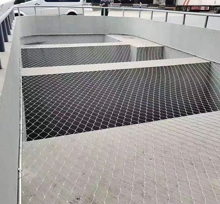 Ανθεκτικό στις υπεριώδεις ακτινοβολίες, μακράς διάρκειας ζωής, καλώδιο από ανοξείδωτο χάλυβα με διαστάσεις 1*10m/2*5m/2*3m/10*10m