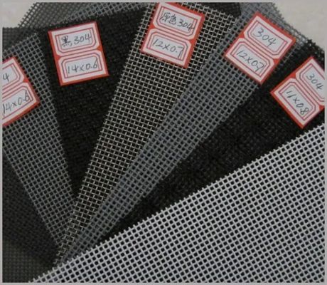Ατσάλι από ανοξείδωτο χάλυβα 14mesh Metal Mesh Security Screen για παράθυρο