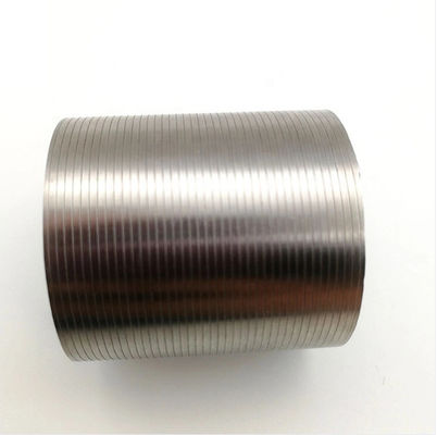 Φίλτρο πετρελαίου άμυλο Ζάχαρη Johnson Wedge Wire Slot Bend Curved Screen