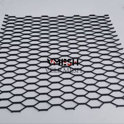 Προσαρμοσμένο Powder Coated Wall Cladding Επεκτεινόμενο Metal Facade Mesh