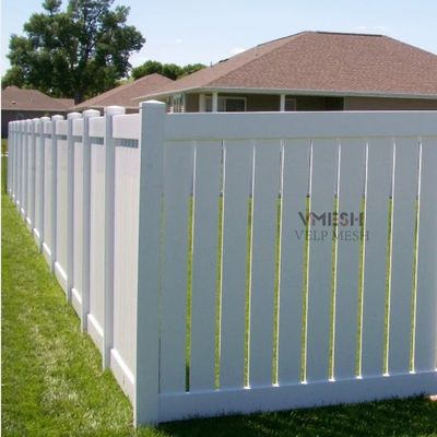 Υψηλή αντοχή 6 πόδια PVC Privacy φράχτης Δωρεάν συντήρηση