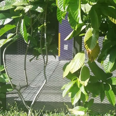 Αντικατάρριψη Υψωμένο Επεκτεινόμενο Μεταλλικό Δίκτυο βαρέος φόρτος Έξαγωνος για πλατφόρμα
