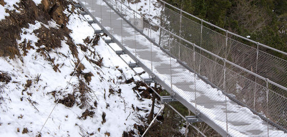 Δίκτυο σχοινιών από ανοξείδωτο χάλυβα ανθεκτικό στις υπεριώδεις ακτινοβολίες με μακρά διάρκεια ζωής και μη τοξικές ιδιότητες για φράχτη ζωολογικού κήπου και πτηνοτροφείο