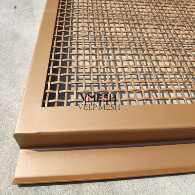 Προσαρμοσμένο Αντίκ Brass Φινίρισμα 1.5mm Πλεγμένο Πλέγμα από Ανοξείδωτο Χάλυβα για Πολυτελείς Εσωτερικούς Χώρους
