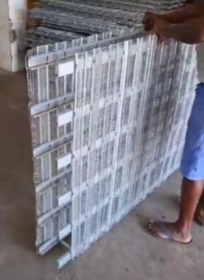 Ελαφριά κατασκευαστικά υλικά Επεκτεινόμενο ιβ πλέγμα σκελετών σκυροδέματος πλέγμα