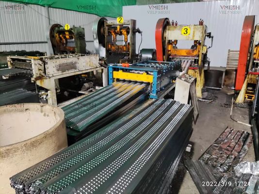 Αντιδιαβρωτικά δομικά υλικά Γαλβανισμένος χάλυβας Πλέγμα Λαμαρίνας Υψηλής Νεύρωσης