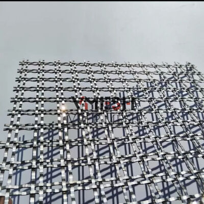 Αρχιτεκτονικό πάνελ από μεταλλικό πλέγμα από πλέγμα από πλέγμα από ανοξείδωτο χάλυβα