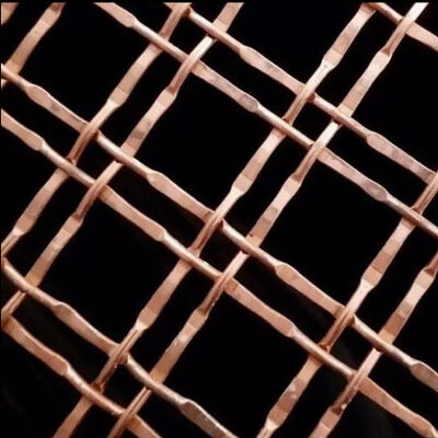 Διακοσμητικό συρμάτινο πλέγμα με μεταλλική πρόσοψη με επένδυση από ανοξείδωτο χάλυβα