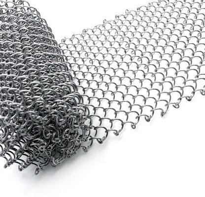 Outdoor Decorative Architectural Water Curtain Chain Link Mesh 