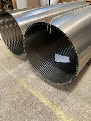 SS304/316 Johnson Well Screen Pipe Johnson Tube Wedge Wire φίλτρο