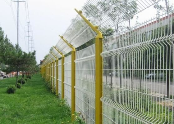3D Γαλβανισμένο Συρματόπλεγμα Συναρμολογημένο με Συγκόλληση 50x100mm 3.0mm με Επίστρωση Πούδρας