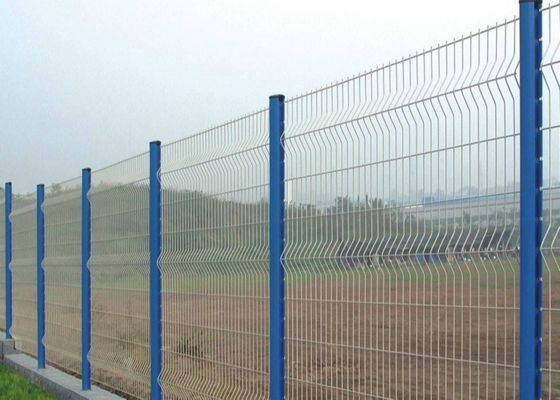 3D Γαλβανισμένο Συρματόπλεγμα Συναρμολογημένο με Συγκόλληση 50x100mm 3.0mm με Επίστρωση Πούδρας
