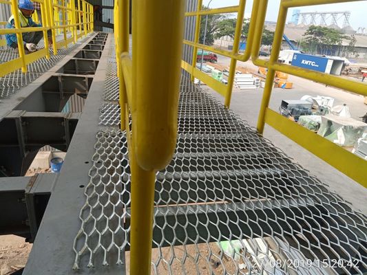 Ελαφρύ χάλυβα βαρύ φορτίο ανυψωμένο διαμάντι επεκταμένο μεταλλικό δίχτυ