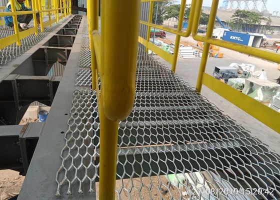 4.5 mm Ζυγισμένο χάλυβα Επεκτεινόμενο φύλλο μετάλλου για πλατφόρμες
