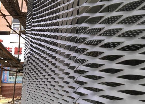 Ανοδιωμένο Διευρυμένο Μεταλλικό Πλέγμα Οροφής Αλουμινίου 1060 3003 Κράμα