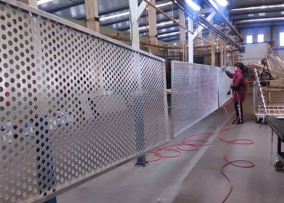 Προσαρμοσμένα Περφορέ Αλουμινένια Μεταλλικά Πάνελ για Διακόσμηση Εξωτερικών Τοίχων