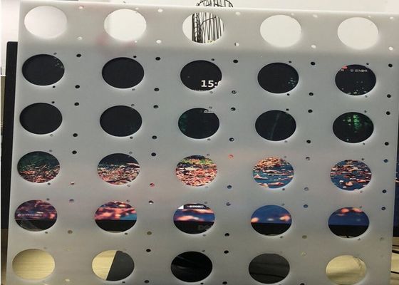 Διατρητά Πλαστικά Πλέγματα από PP HDPE κατάλληλα για τρόφιμα, 0.5-3.5mm