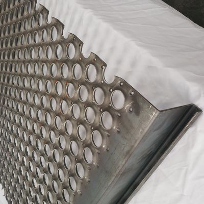 Χάλυβα άνθρακα Perf O Grip Planks 3mm Perforated Safety Grating
