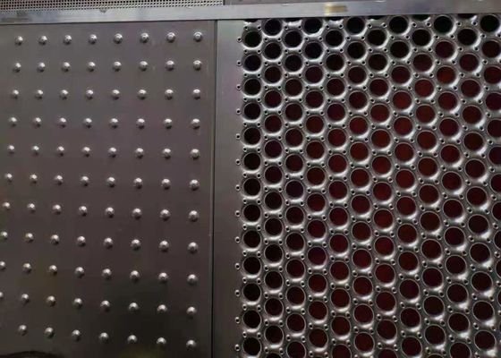 Ασφάλεια πεζοδρόμιο Χάλυβα Grating 2 μύτες Κλειστή οροφή Ζυθοποιημένη