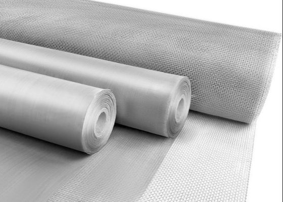 Σύρμα πλέγματος από ανοξείδωτο χάλυβα 100-300 Microns 304 316 για φιλτράρισμα